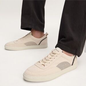 Everlane The Tread-Bare Sneaker in Natural Canvas Size 11 Mens 13 Womens